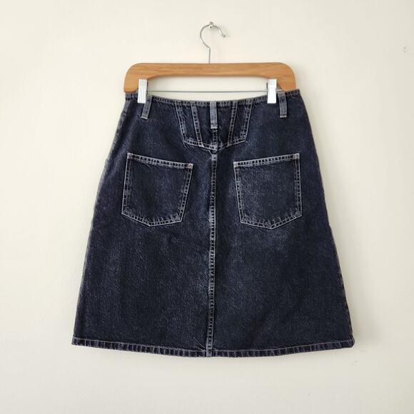 CLOSED Ibbie Dark Gray Denim Skirt- 28 MSRP $250 - Picture 5 of 16